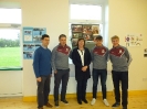 Visit from Galway Minor Hurlers 